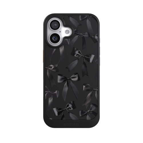 Apple iPhone 17 NIVOcore Schwarze Satinschleifen