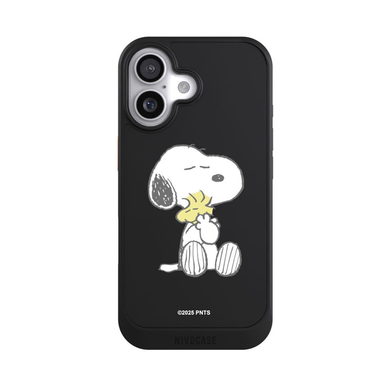 iPhone 17 NIVOcore Snoopy And Woodstock Cuddling transparent