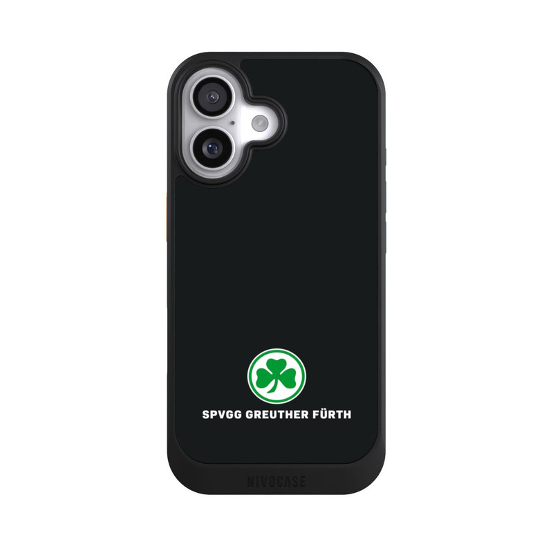 iPhone 17 NIVOcore SPVGG GREUTHER FÜRTH Logo schwarz