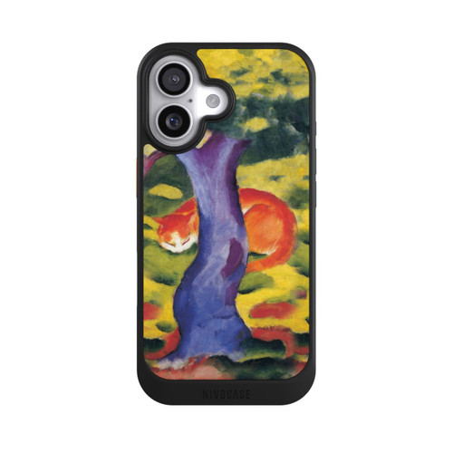  NIVOcore Katze hinter Einem Baum von Franz Marc