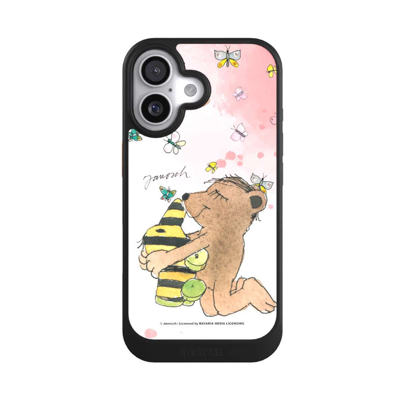 iPhone 17 NIVOcore Bär und Tigerente Schmetterlinge