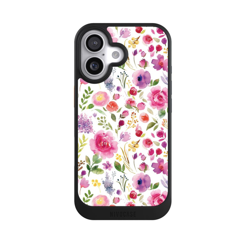 iPhone 17 NIVOcore Roses Flowers Purple
