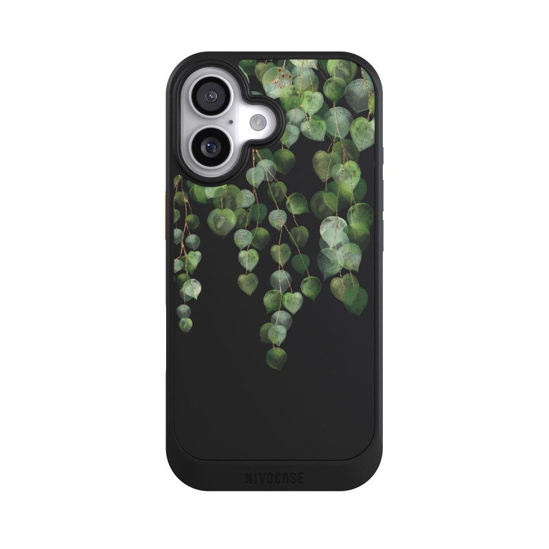 iPhone 17 NIVOcore Eucalyptus Hanging Watercolor Transparent