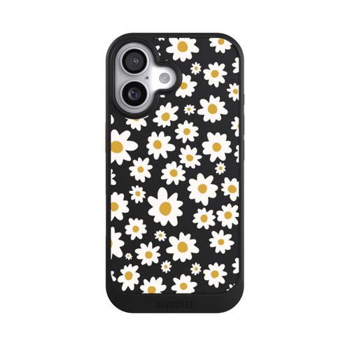  NIVOcore Daisy Flower Seamless Pattern Transparent