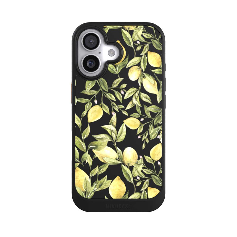 iPhone 17 NIVOcore Lemon Summer Pattern Transparent