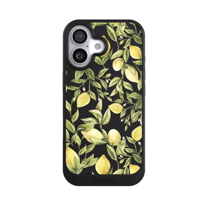 iPhone 17 NIVOcore Lemon Summer Pattern Transparent