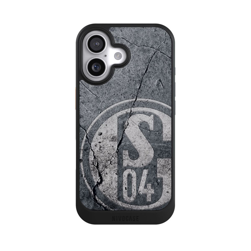 iPhone 17 NIVOcore Schalke 04 Beton Look