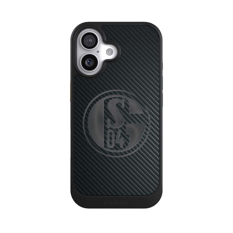 iPhone 17 NIVOcore Schalke 04 Carbon Look