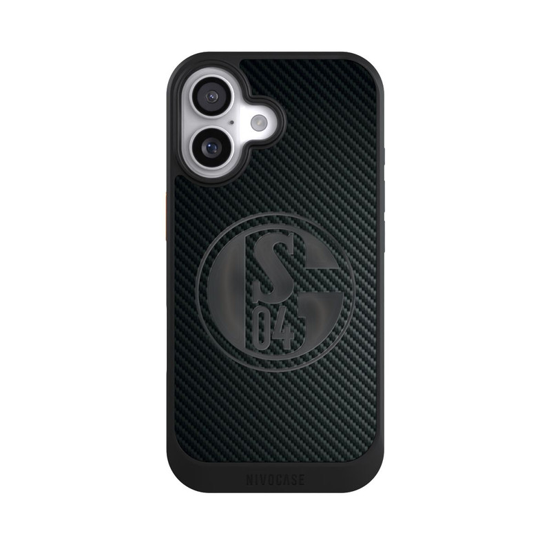 iPhone 17 NIVOcore Schalke 04 Carbon Look