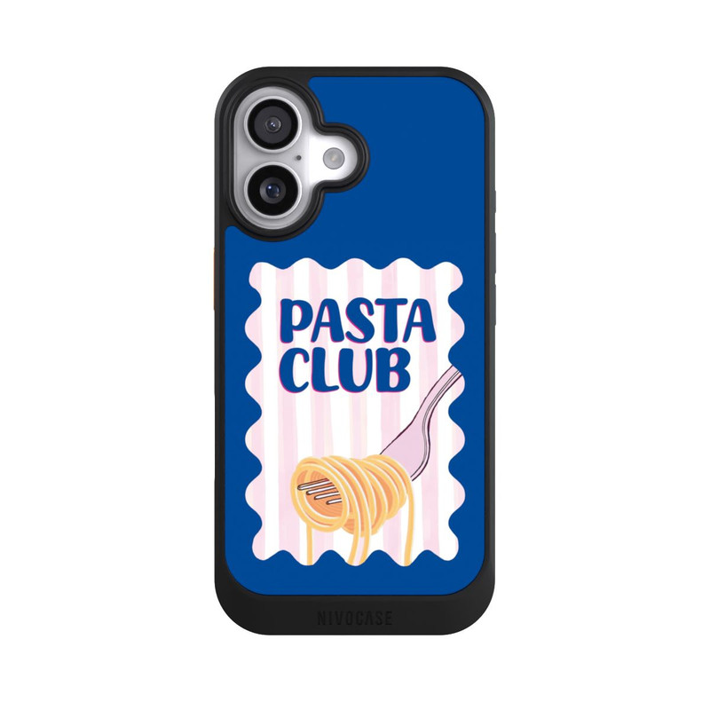 iPhone 17 NIVOcore Pasta Club in Blue and Pink