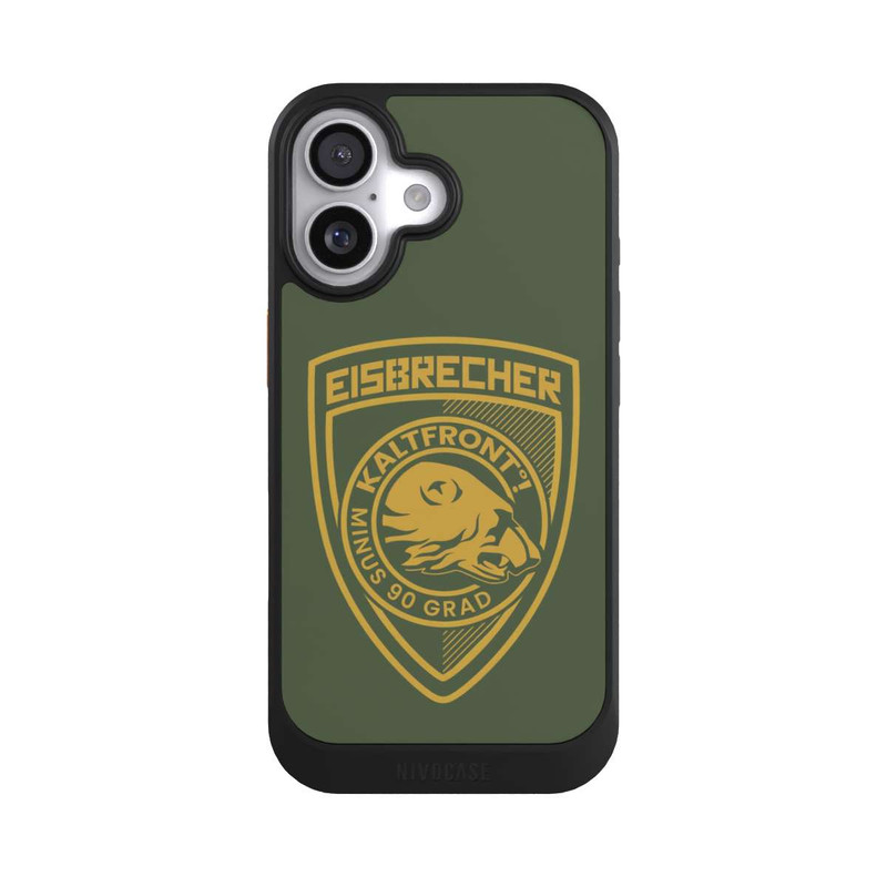 iPhone 17 NIVOcore Eisbär Patch Oliv