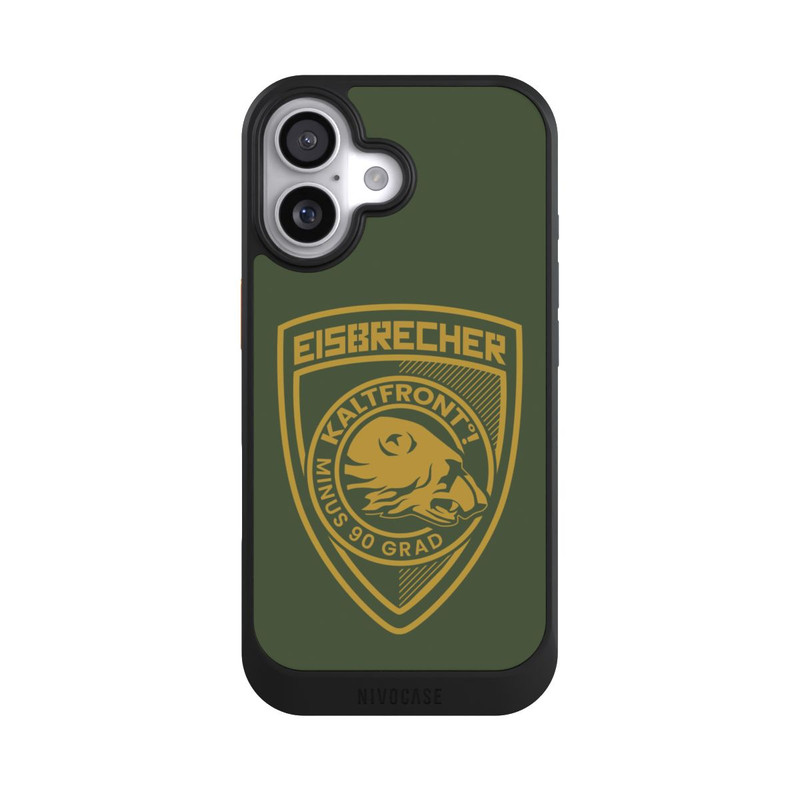 iPhone 17 NIVOcore Eisbär Patch Oliv