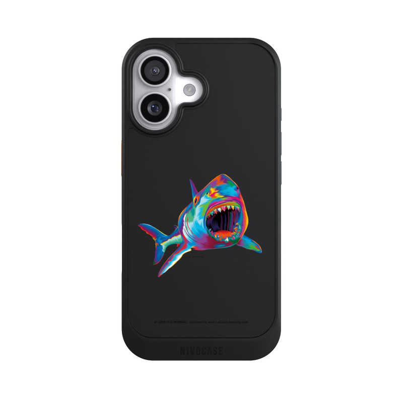 iPhone 17 NIVOcore Shark Pop Colour transparent