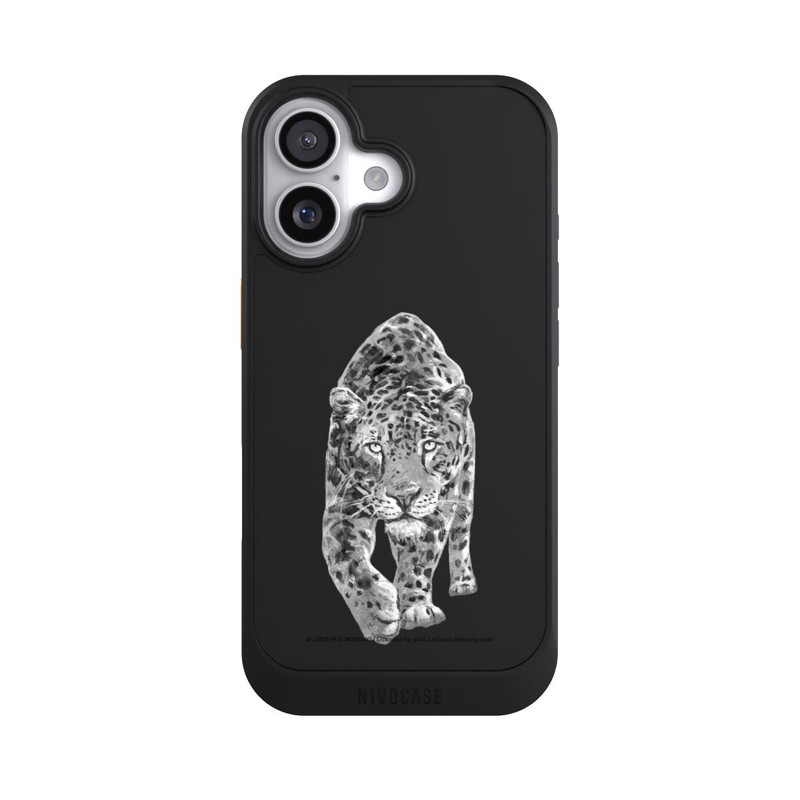 iPhone 17 NIVOcore Leopard transparent
