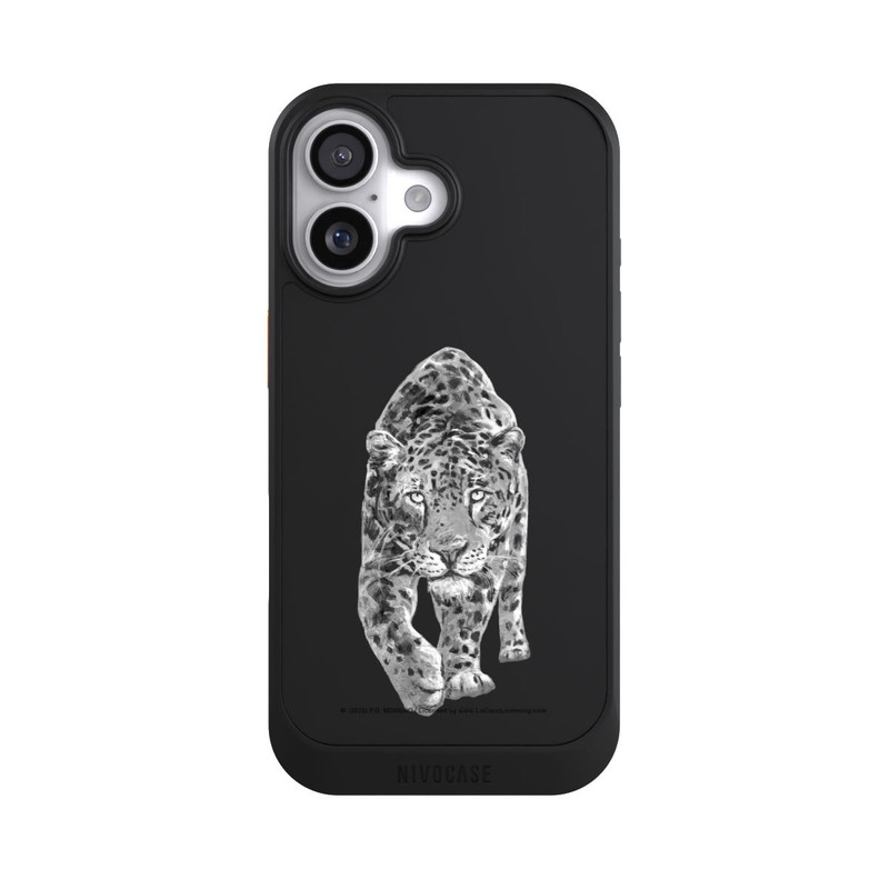 iPhone 17 NIVOcore Léopard transparent
