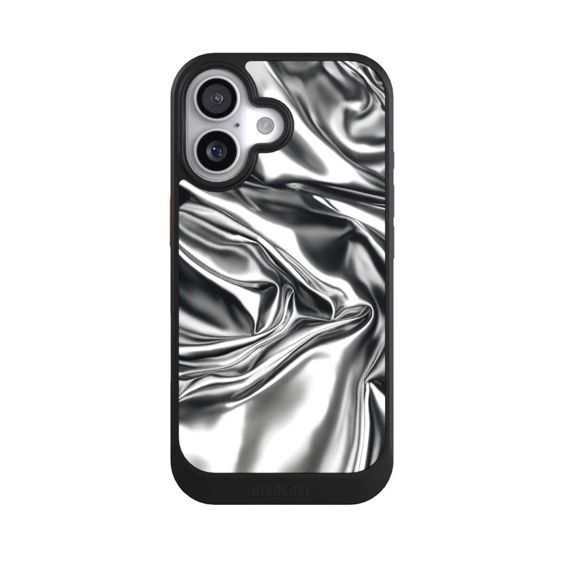 iPhone 17 NIVOcore Shiny Chrome Silver