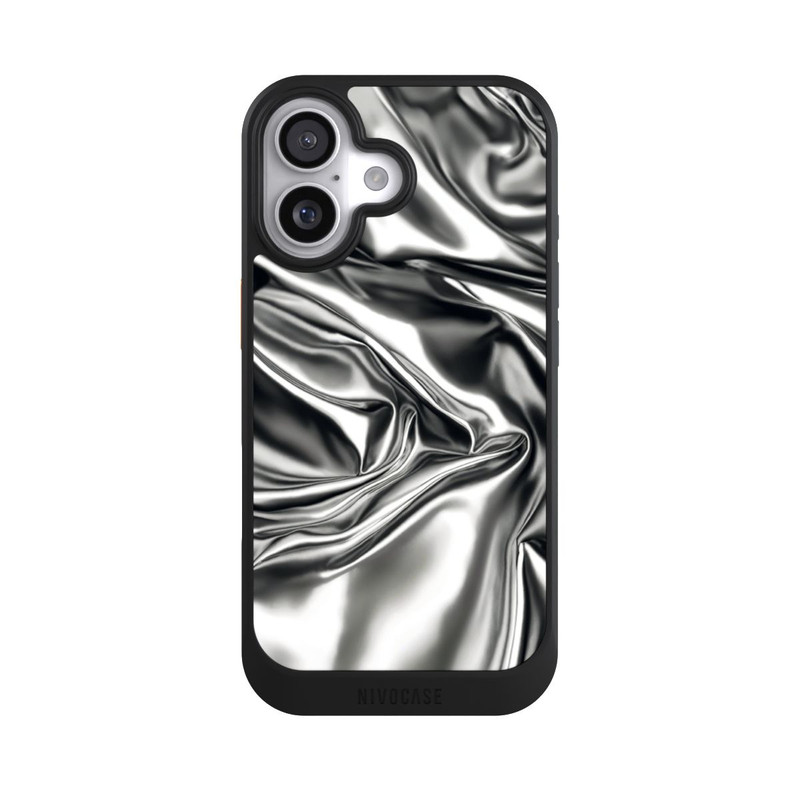 iPhone 17 NIVOcore Shiny Chrome Silver