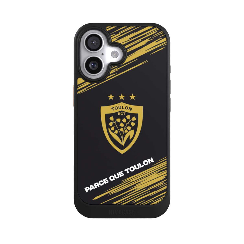 iPhone 17 NIVOcore RCT Logo Gold Monochrom