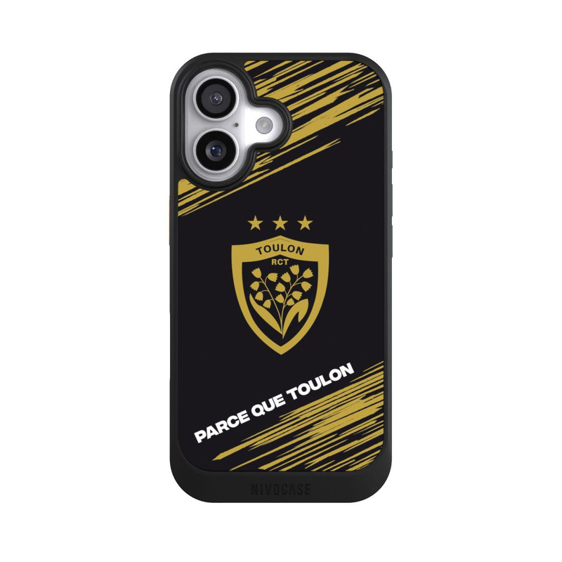 iPhone 17 NIVOcore RCT Logo Gold Monochrom