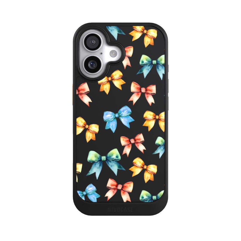 iPhone 17 NIVOcore Rainbow Bows Transparent
