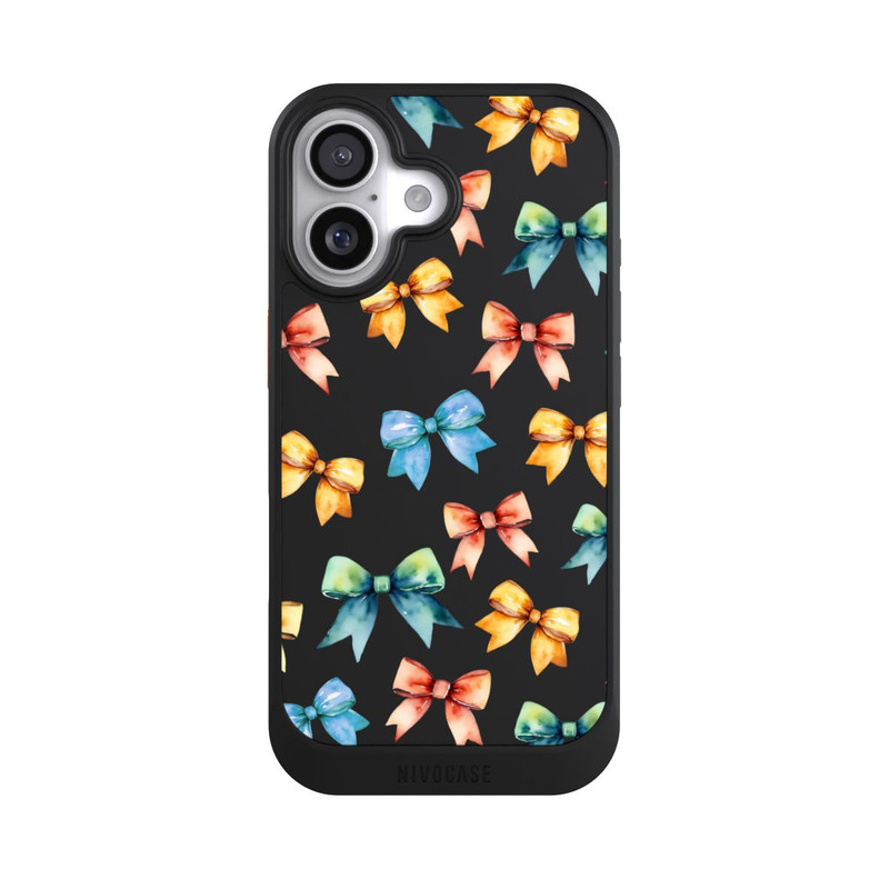 iPhone 17 NIVOcore Rainbow Bows Transparent