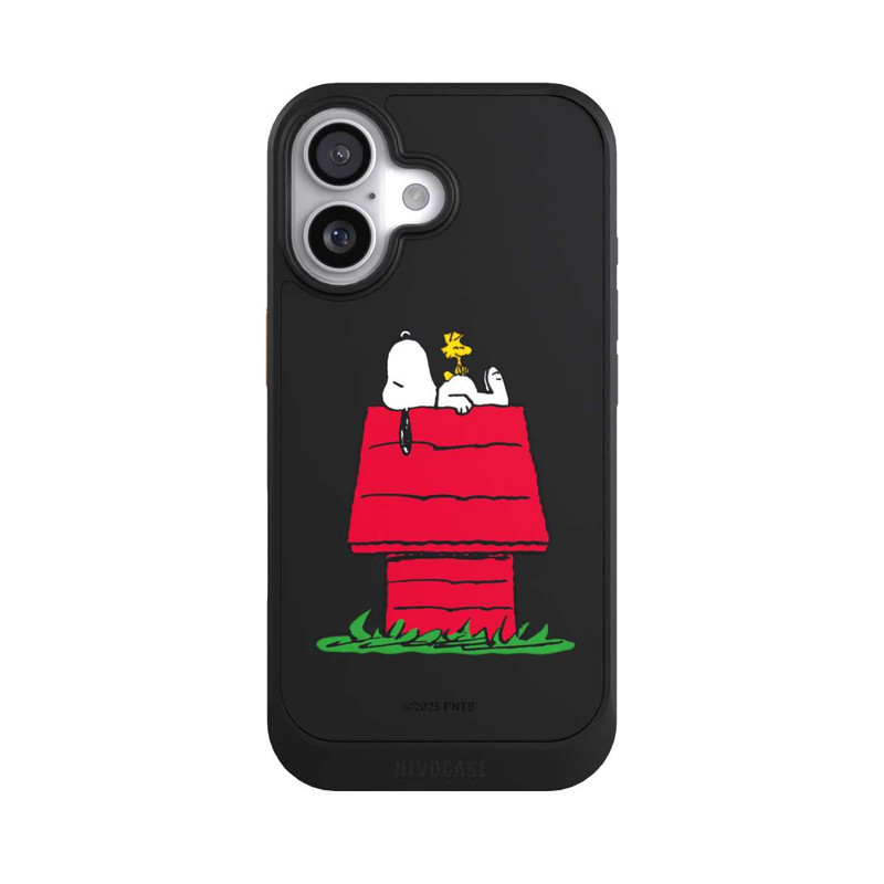 iPhone 17 NIVOcore Snoopy and Woodstock Classic transparent