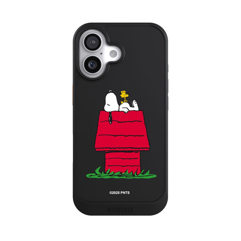 iPhone 17 NIVOcore Snoopy and Woodstock Classic transparent