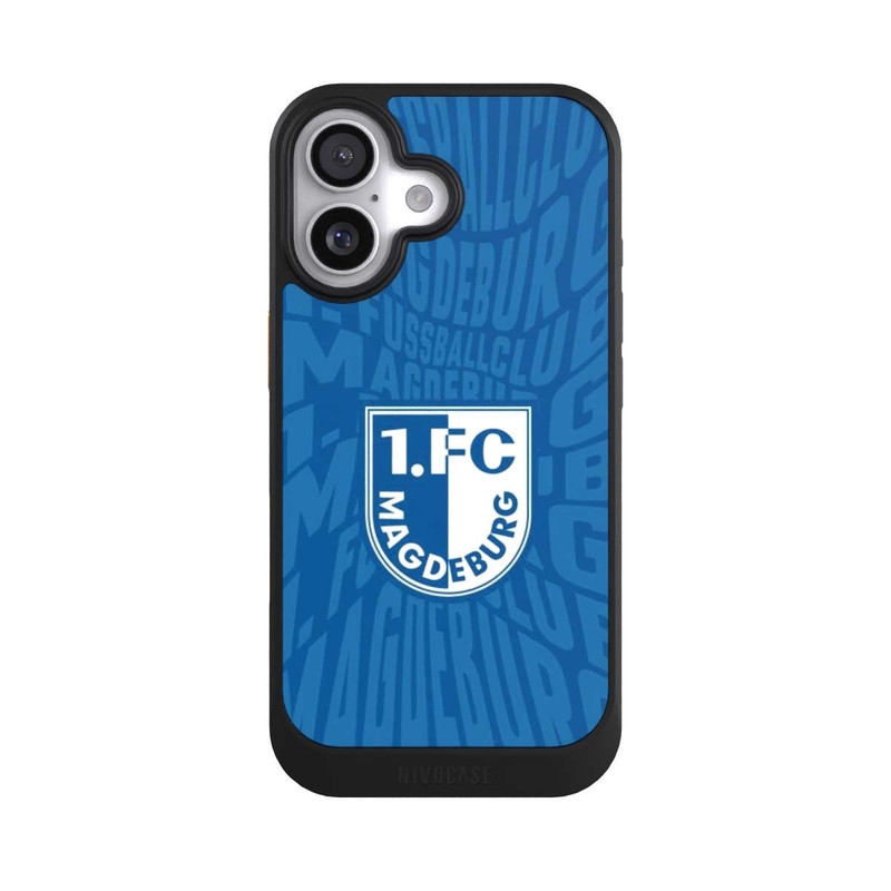 iPhone 17 NIVOcore 1. FC Magdeburg Wellenschrift