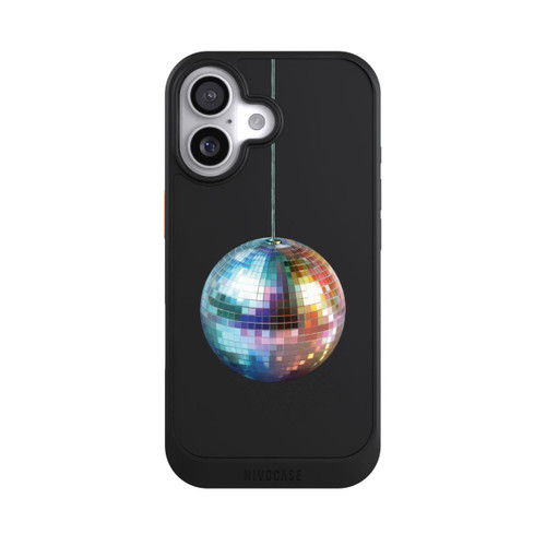  NIVOcore Discokugel Party Blau Gold Transparent mit KI