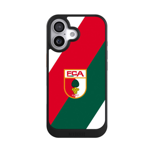  NIVOcore FC Augsburg Logo Rot Grün