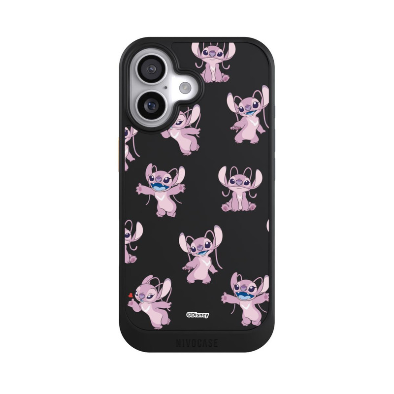 iPhone 17 NIVOcore Angel Faces Pattern Transparent