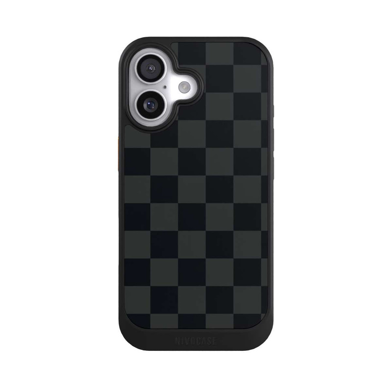 iPhone 17 NIVOcore Schachbrett Schwarz