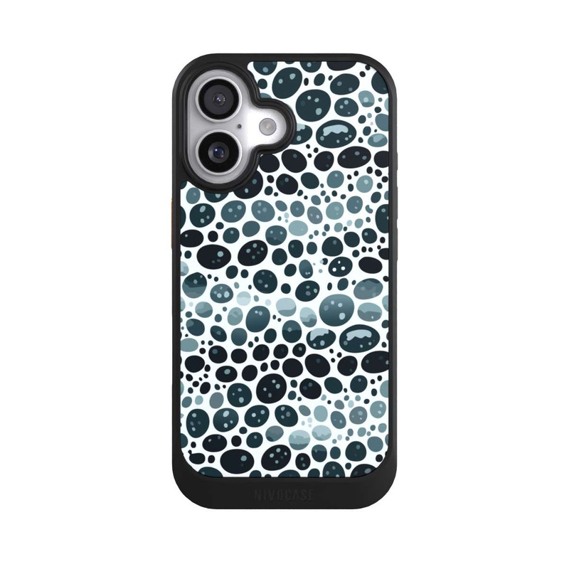 iPhone 17 NIVOcore Abstract Oval Turquoise