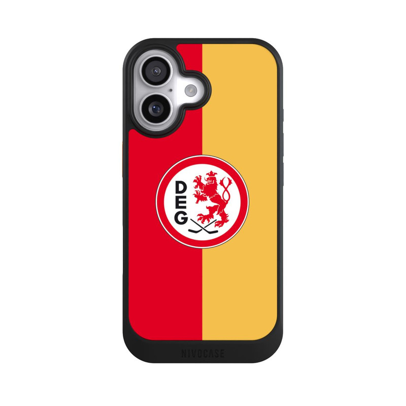 iPhone 17 NIVOcore DEG Logo Gelb und Rot