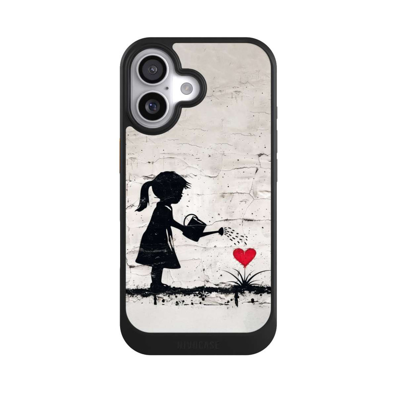 iPhone 17 NIVOcore Girl Watering Bunch of Flowers 