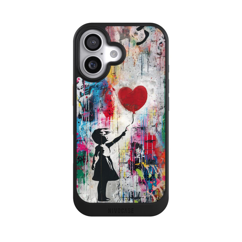 iPhone 17 NIVOcore Balloon Girl Colorful