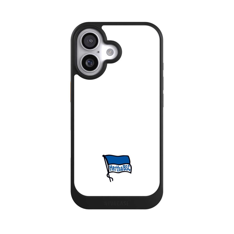iPhone 17 NIVOcore Hertha BSC Logo Weiß