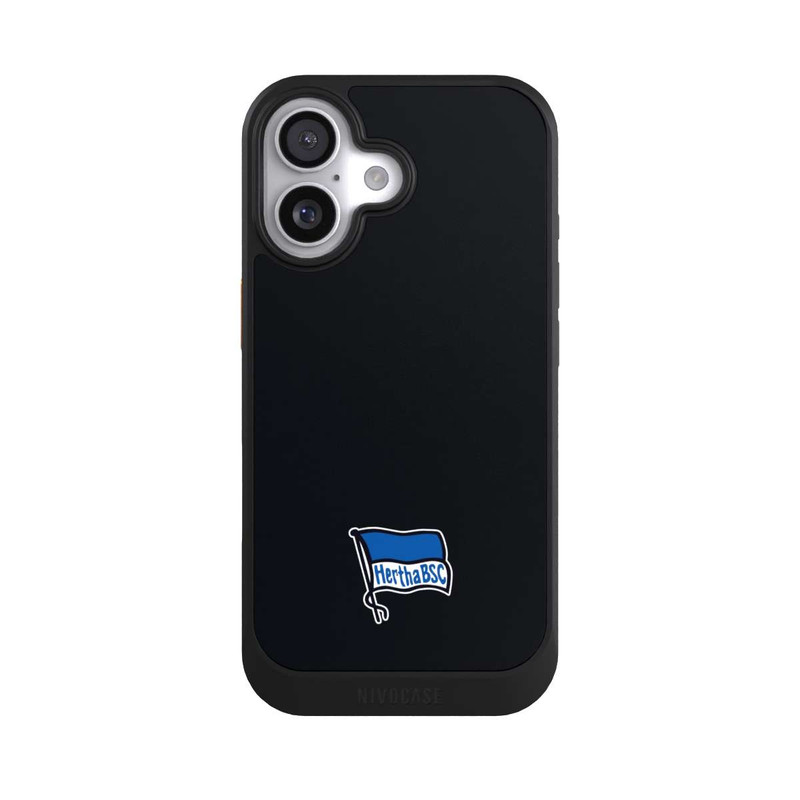 iPhone 17 NIVOcore Hertha BSC Logo Schwarz