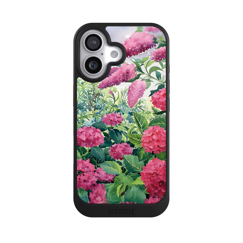 iPhone 17 NIVOcore Garden Hydrangeas and Buddleia by Christopher Ryland