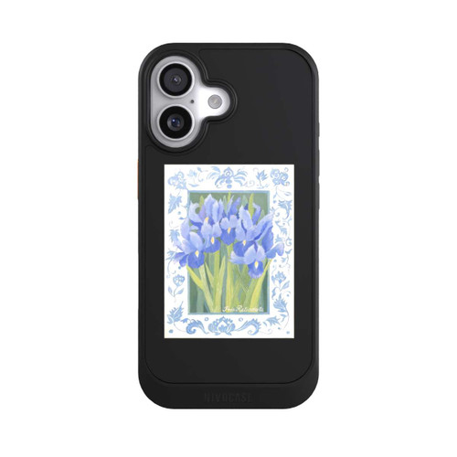 Apple iPhone 17 NIVOcore Blue Iris, by Jennifer Abbott
