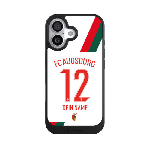  NIVOcore FC Augsburg Trikot Personalisierbar 25-26