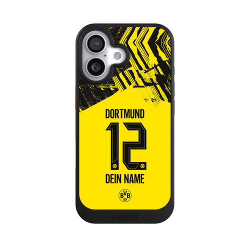 Apple iPhone 17 NIVOcore BVB Trikot Personalisierbar 25-26