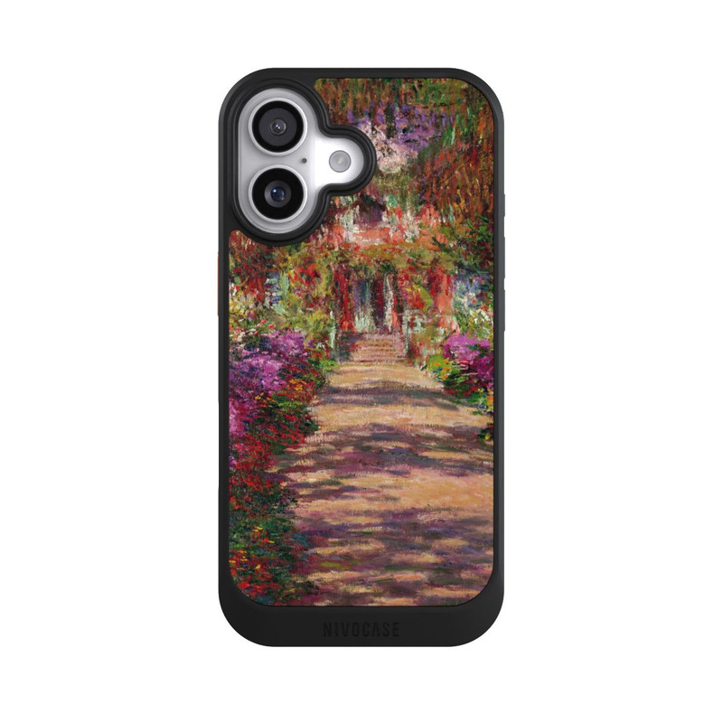 iPhone 17 NIVOcore Eine Allee in Monets Garten in Giverny by Claude Monet
