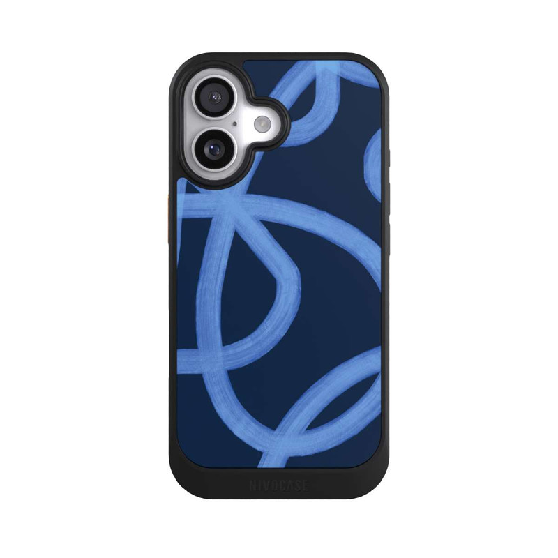 iPhone 17 NIVOcore Laced Up Tones of Blue