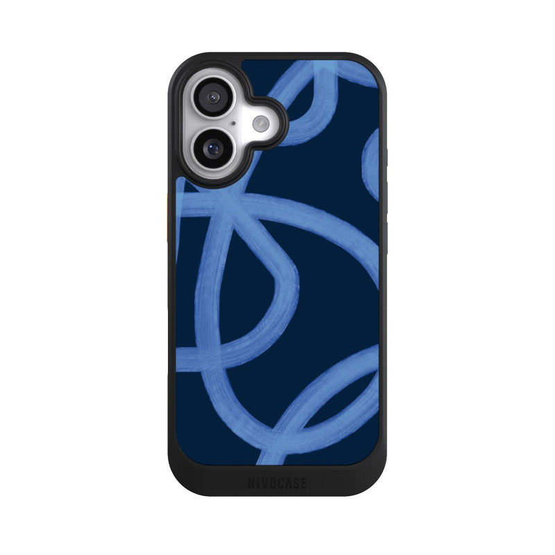 iPhone 17 NIVOcore Laced Up Tones of Blue