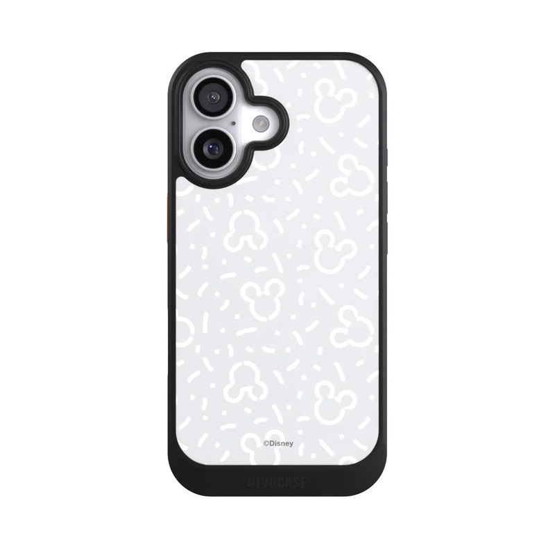 iPhone 17 NIVOcore Disney Mickey Icon Pattern Grey