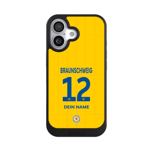  NIVOcore Eintracht Braunschweig Trikot Personalisierbar 25-26