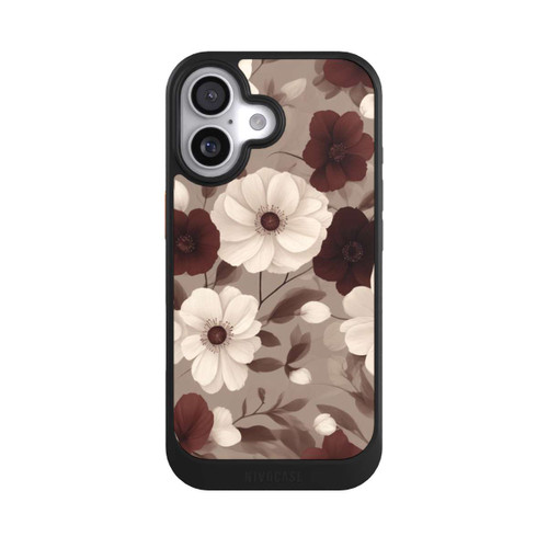  NIVOcore Negative Flower Bordeaux White with AI