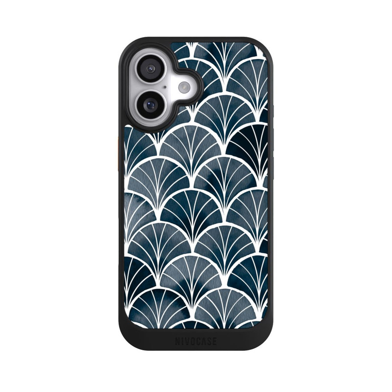 iPhone 17 NIVOcore Botanische Brise Art Deco Grau