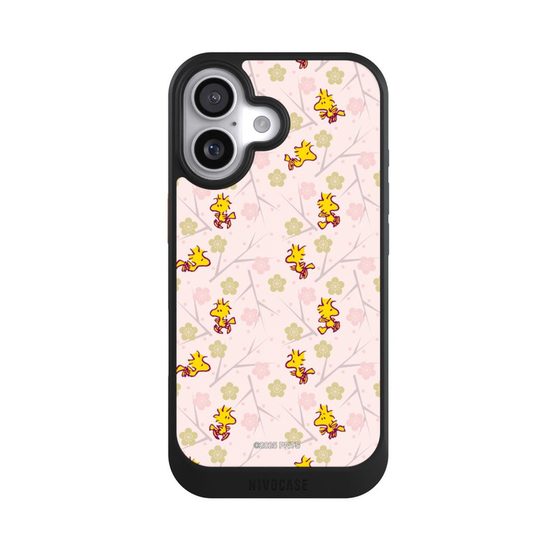 iPhone 17 NIVOcore Woodstock Pink Pattern